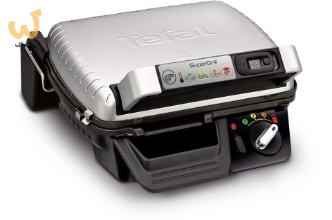 Grill Tefal GC451B12 (Tradycyjny z rusztem; 2000W; kolor srebrny) Grill Tefal GC451B12 (Tradycyjny z rusztem; 2000W; kolor srebrny)