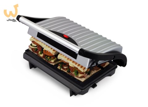 Grill elektryczny Esperanza Pizzaiola EKG005 (stołowy-zamknięty; 750W; kolor inox) Grill elektryczny Esperanza Pizzaiola EKG005 (stołowy-zamknięty; 750W; kolor inox)