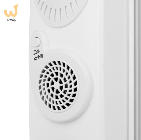 Grzejnik Olejowy Noveen OH1301 2500 Wat + 400 Wat Turbo Wentylator Grzejnik Olejowy Noveen OH1301 2500 Wat + 400 Wat Turbo Wentylator