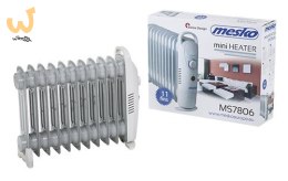 Grzejnik olejowy MESKO MS 7806 11 żeberek (1200W; 11; kolor biały)