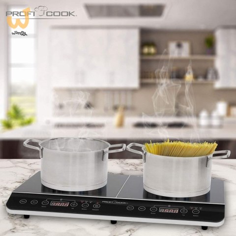 Kuchenka Indukcyjna Clatronic PC-DKI 1067 (dwupolowa 3500W czarna) Kuchenka Indukcyjna Clatronic PC-DKI 1067 (dwupolowa 3500W czarna)