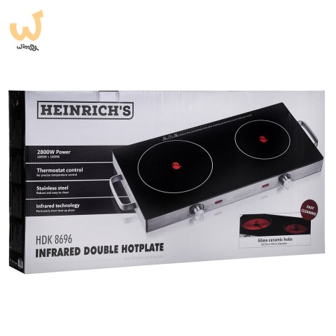 Kuchenka elektryczna HEINRICH"S HDK 8696 Kuchenka elektryczna HEINRICH"S HDK 8696