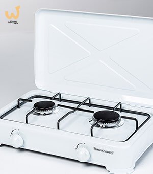 Kuchenka gazowa nastawna 2-palnikowa Ravanson K-02T (biały) Kuchenka gazowa nastawna 2-palnikowa Ravanson K-02T (biały)