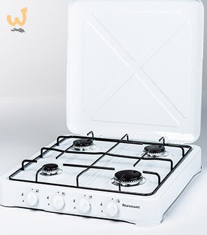 Kuchenka gazowa nastawna 4-palnikowa Ravanson K-04T (biały) Kuchenka gazowa nastawna 4-palnikowa Ravanson K-04T (biały)