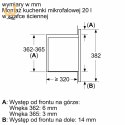 Kuchenka mikrofalowa BOSCH BEL620MB3