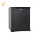 Bezszmerowy minibar termoelektryczny MPM-30-MBS-06/L z szklanym frontem czarny