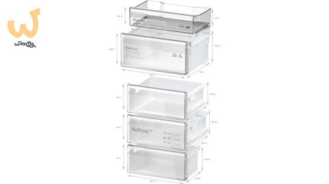 Chłodziarko-zamrażarka BOSCH KGN362IDF Chłodziarko-zamrażarka BOSCH KGN362IDF