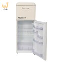 Lodówka Retro Ravanson LKK-210RC (545mm x 1470mm x 585 mm; 157l; Klasa A++; kremowy)