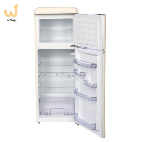 Lodówka Retro Ravanson LKK-210RC (545mm x 1470mm x 585 mm; 157l; Klasa A++; kremowy) Lodówka Retro Ravanson LKK-210RC (545mm x 1470mm x 585 mm; 157l; Klasa A++; kremowy)