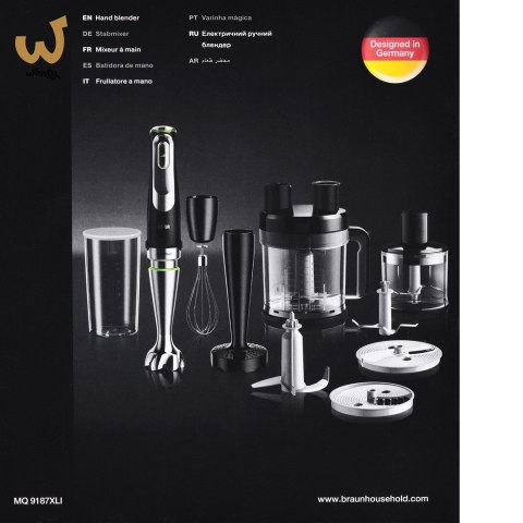 Blender ręczny BRAUN MQ 9187XLI Blender ręczny BRAUN MQ 9187XLI