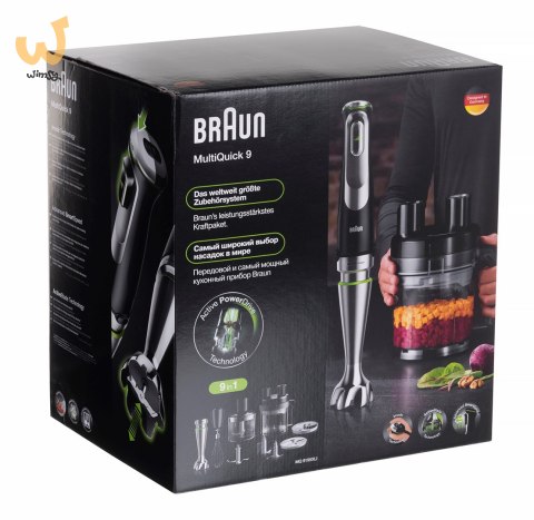 Blender ręczny BRAUN MQ9195XLI Blender ręczny BRAUN MQ9195XLI