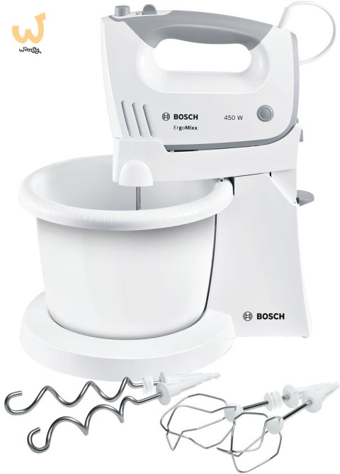 Mikser ręczny BOSCH MFQ36460 (450W; kolor biały) Mikser ręczny BOSCH MFQ36460 (450W; kolor biały)