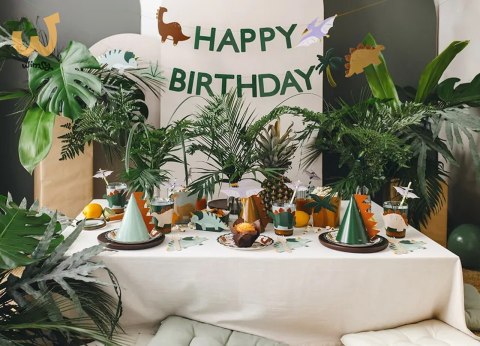Baner Happy Birthday Dino 3m Baner Happy Birthday Dino 3m