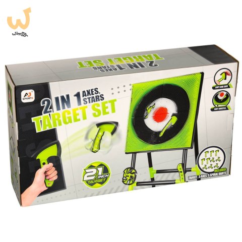 Dart tarcza silikonowa toporek x5 gwiazdka x5 gra zręcznościowa 21" Dart tarcza silikonowa toporek x5 gwiazdka x5 gra zręcznościowa 21"