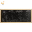 Ławka ogrodowa stolik dla dzieci drewniany piaskownica tablica 92 x 78 x 52 cm