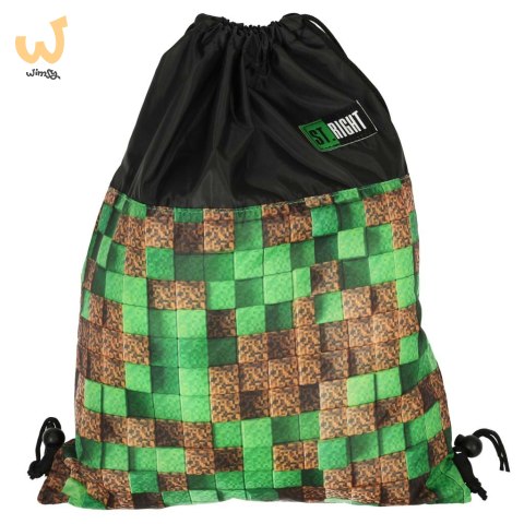 Plecak worek na buty wf St. Right Pixel Cubes Plecak worek na buty wf St. Right Pixel Cubes