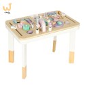 Stolik manipulacyjny LULILO montessori różowy