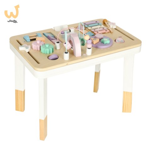 Stolik manipulacyjny LULILO montessori różowy Stolik manipulacyjny LULILO montessori różowy
