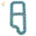 Tor samochodowy puzzle policja pojazdy miasto 47 elementów