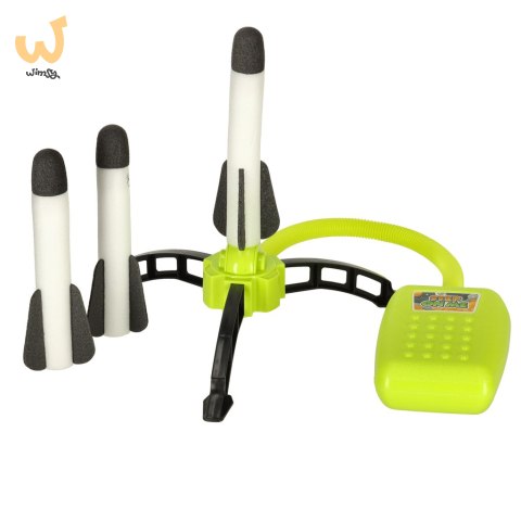 Wyrzutnia rakiet piankowych Power launcher rocket LED rakiety piankowe x3 Wyrzutnia rakiet piankowych Power launcher rocket LED rakiety piankowe x3