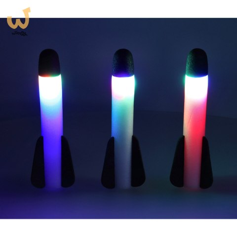 Wyrzutnia rakiet piankowych Power launcher rocket LED rakiety piankowe x3 Wyrzutnia rakiet piankowych Power launcher rocket LED rakiety piankowe x3