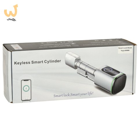 Zamek elektroniczny SMART wkładka inteligentna do drzwi odcisk palca bluetooth Zamek elektroniczny SMART wkładka inteligentna do drzwi odcisk palca bluetooth
