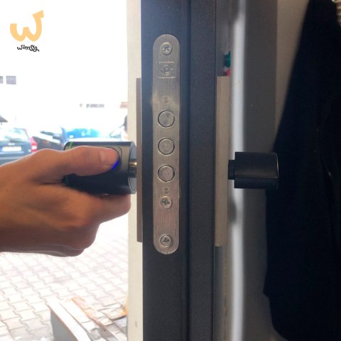 Zamek elektroniczny SMART wkładka inteligentna do drzwi odcisk palca bluetooth Zamek elektroniczny SMART wkładka inteligentna do drzwi odcisk palca bluetooth