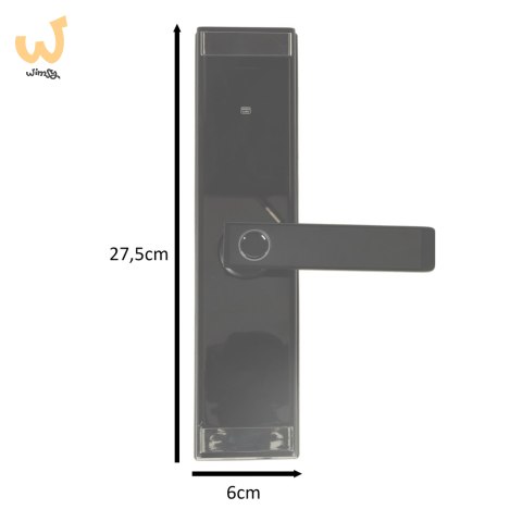 Zamek elektroniczny do drzwi SMART klamka inteligentna na kod odcisk palca bluetooth Zamek elektroniczny do drzwi SMART klamka inteligentna na kod odcisk palca bluetooth
