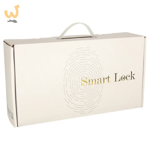 Zamek elektroniczny do drzwi SMART klamka inteligentna na kod odcisk palca bluetooth Zamek elektroniczny do drzwi SMART klamka inteligentna na kod odcisk palca bluetooth