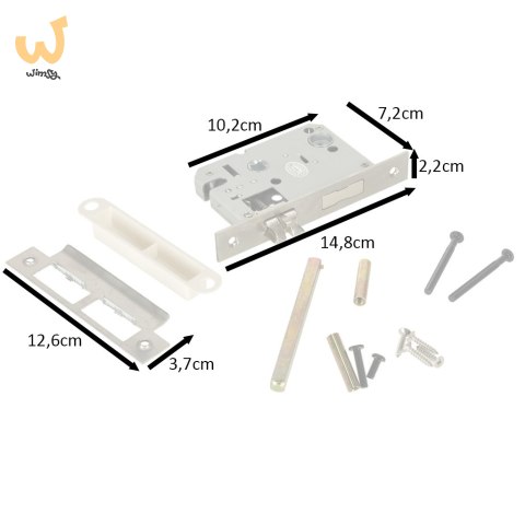 Zamek elektroniczny do drzwi SMART klamka inteligentna na kod odcisk palca bluetooth Zamek elektroniczny do drzwi SMART klamka inteligentna na kod odcisk palca bluetooth