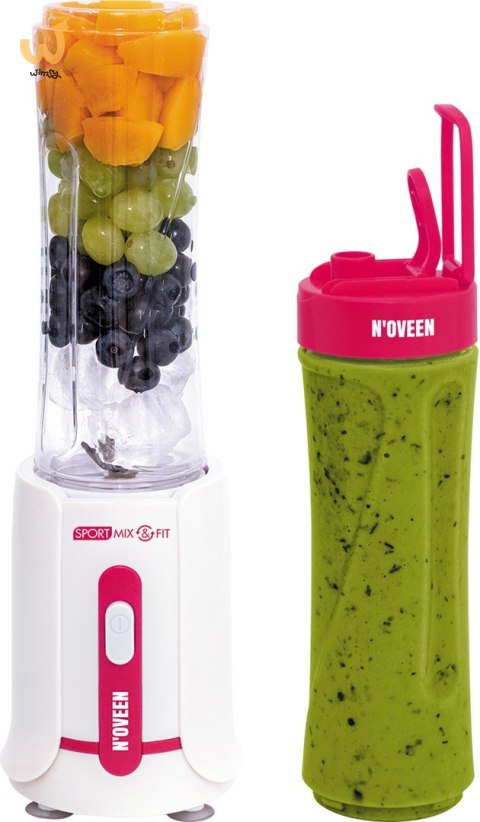 Blender Noveen Sport Mix & Fit SB220 amarant Blender Noveen Sport Mix & Fit SB220 amarant