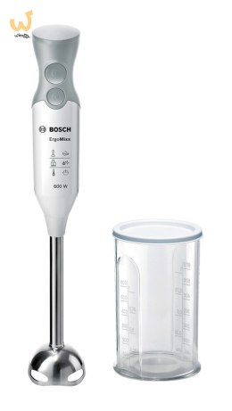 Blender ręczny BOSCH MSM66110 (600W; kolor biały, kolor szary)