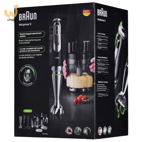 Blender ręczny BRAUN MQ 9187XLI (WYPRZEDAŻ) Blender ręczny BRAUN MQ 9187XLI (WYPRZEDAŻ)