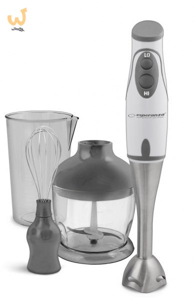 Blender ręczny Esperanza Pesto EKM003E (450W; kolor szary) Blender ręczny Esperanza Pesto EKM003E (450W; kolor szary)