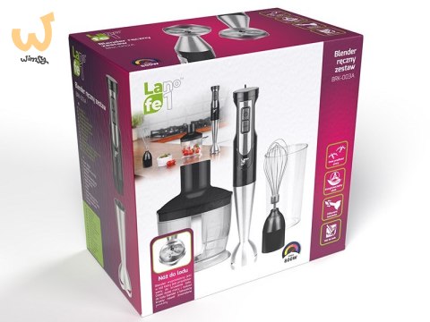 LAFE BLENDER RĘCZNY ZESTAW BRK-003A LAFE BLENDER RĘCZNY ZESTAW BRK-003A