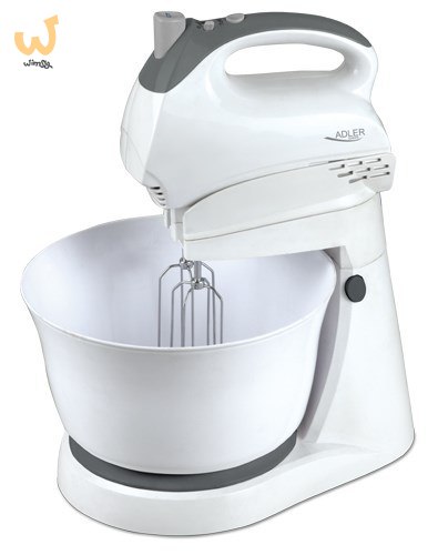 Mikser ręczny Adler (300W; kolor biały) Mikser ręczny Adler (300W; kolor biały)