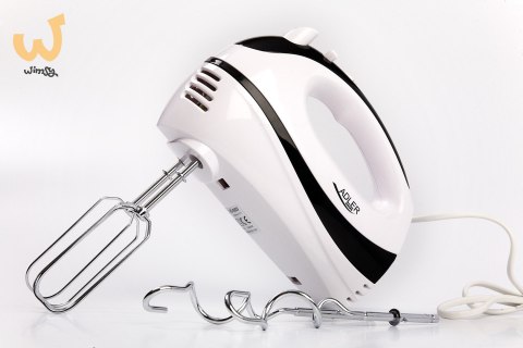 Mikser ręczny Adler AD 4205 (300W; kolor biały, kolor czarny) Mikser ręczny Adler AD 4205 (300W; kolor biały, kolor czarny)