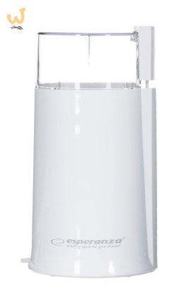 Młynek do kawy Esperanza Espresso EKC001W (160W; udarowy; kolor biały)