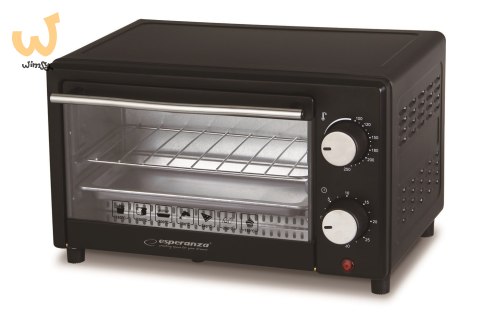 ESPERANZA MINI PIEKARNIK CALZONE 10L 900W EKO007 ESPERANZA MINI PIEKARNIK CALZONE 10L 900W EKO007
