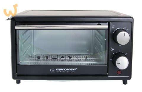 ESPERANZA MINI PIEKARNIK CALZONE 10L 900W EKO007 ESPERANZA MINI PIEKARNIK CALZONE 10L 900W EKO007