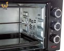 Mini piekarnik z konwekcją i rożnem Esperanza NAPOLI EKO006 (Pokrętło; 1600W; kolor czarny)