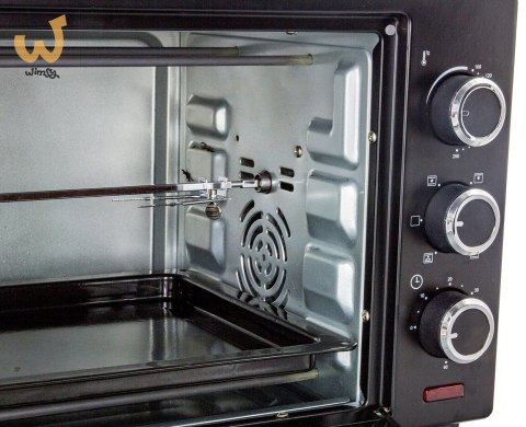 Mini piekarnik z konwekcją i rożnem Esperanza NAPOLI EKO006 (Pokrętło; 1600W; kolor czarny) Mini piekarnik z konwekcją i rożnem Esperanza NAPOLI EKO006 (Pokrętło; 1600W; kolor czarny)