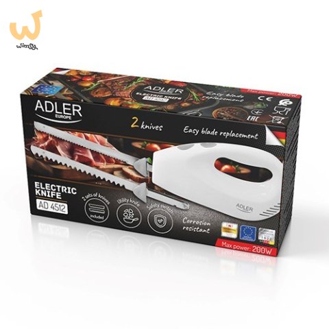 Nóż elektryczny ADLER AD 4512 Nóż elektryczny ADLER AD 4512
