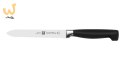 Zestaw noży ZWILLING Four Star 35068-002-0 (Blok do noży, Nożyce x 1, Nóż do warzyw i owoców (10 cm), Nóż do wędlin (16 cm), Nóż