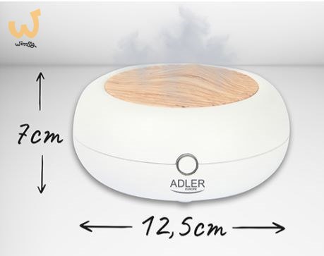 Ultradźwiękowy dyfuzor zapachowy USB 3w1 Adler Ultradźwiękowy dyfuzor zapachowy USB 3w1 Adler