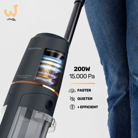 Odkurzacz bezprzewodowy Taurus Wet&Dry Homeland Unique WaterPro EST9489290L Odkurzacz bezprzewodowy Taurus Wet&Dry Homeland Unique WaterPro EST9489290L