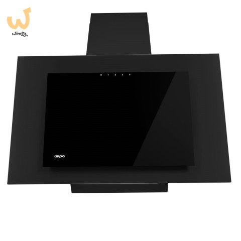 Okap AKPO WK-4 NERO 2.0 60 CZARNY T300 Liniowy LED/Siłownik Okap AKPO WK-4 NERO 2.0 60 CZARNY T300 Liniowy LED/Siłownik