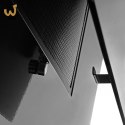 Okap AKPO WK-4 NERO LINE 2.0 50 CZARNY T300 Liniowy LED/Siłownik