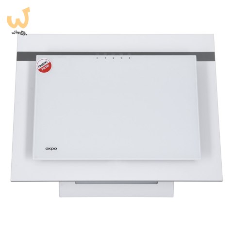 Okap AKPO WK-4 NERO LINE 2.0 60 BIAŁY T300 Liniowy LED/Siłownik Okap AKPO WK-4 NERO LINE 2.0 60 BIAŁY T300 Liniowy LED/Siłownik