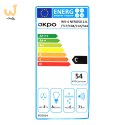 Okap AKPO WK-4 NERO LINE 2.0 60 BIAŁY T300 Liniowy LED/Siłownik